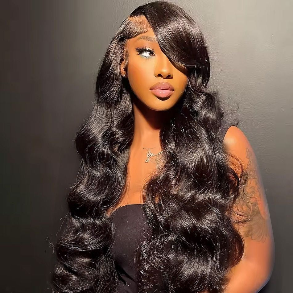 13x6 Remy Transparent HD Lace Body Wave Glueless Lace Frontal Wig