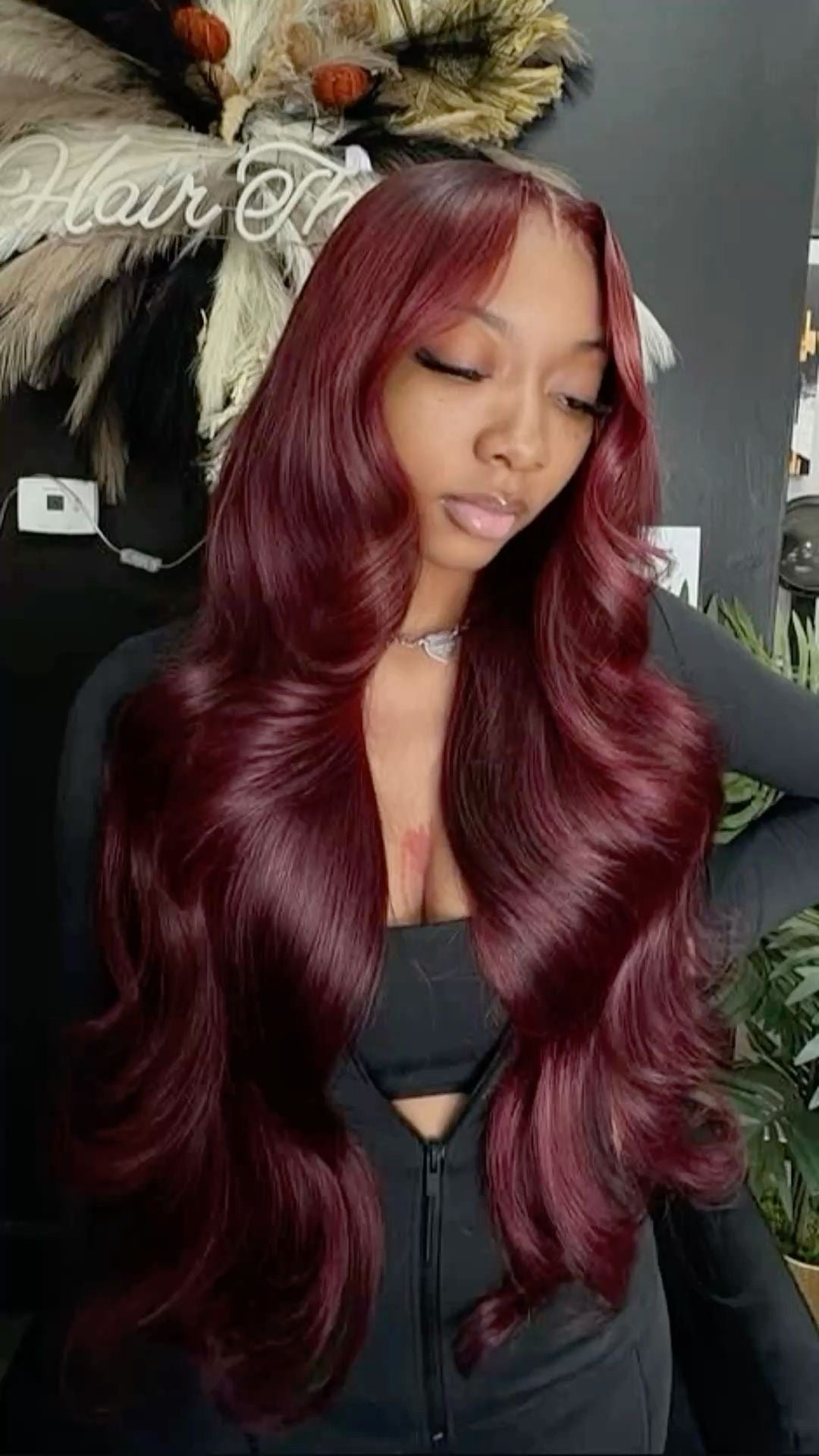 13X6, 13X4 Hd Pre-plucked Lace Burgundy 99J Body Wave Lace Front Wig