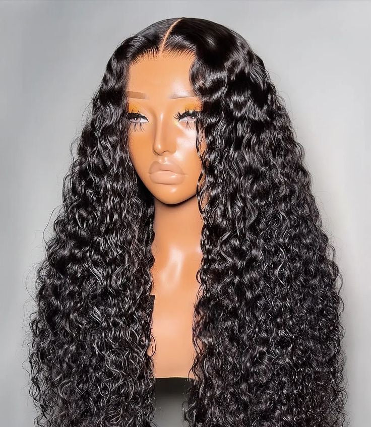 7x5 HD Lace 250% Density Glueless Closure Water Wave Wig