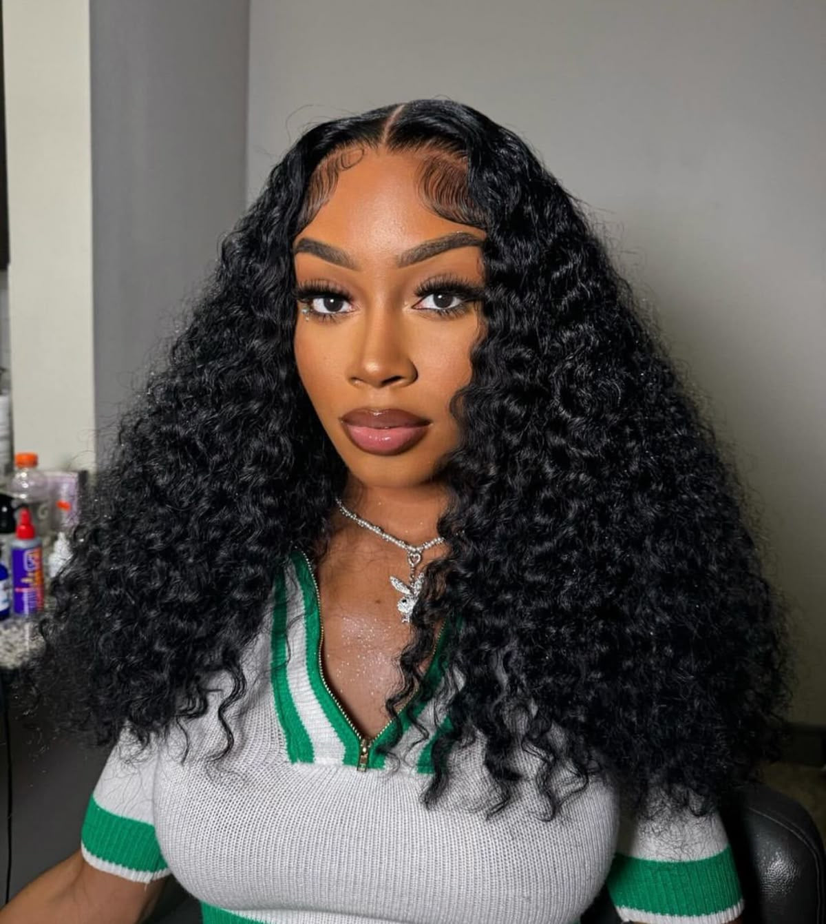 180 Density Curly Human Hair Wig 30 32 40 Inch Deep Wave 13x6  HD Lace Front Human Hair Wig 13x4 Body Wave Lace Frontal Wigs